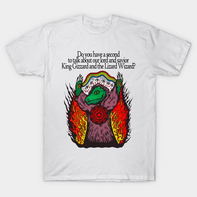 the Lizard Wizard Crocs T-Shirt by PIKASOAN